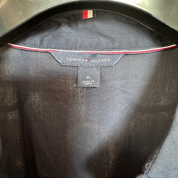 Tommy Hilfiger Navy Blue Cotton Dress - Picture 4 of 5